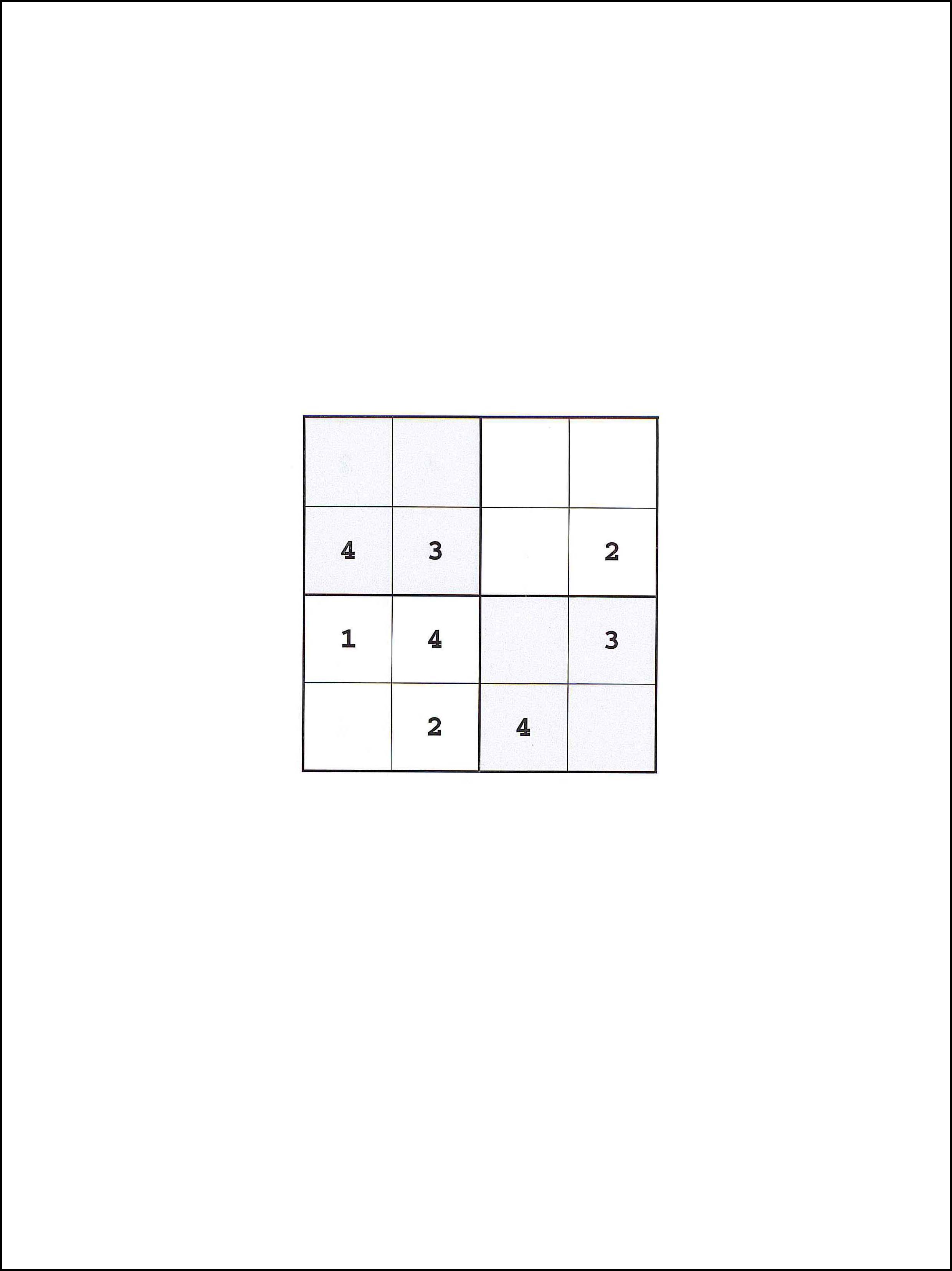 Sudoku 4x4 19
