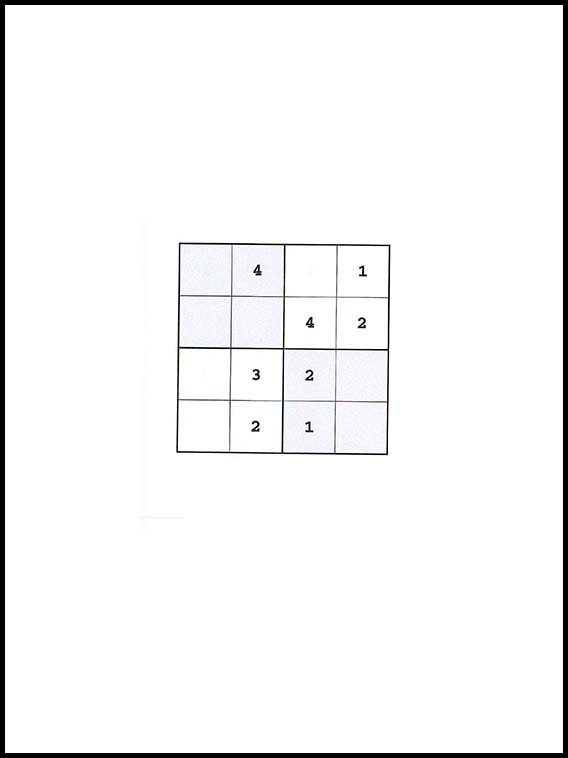 Sudoku 4x4 28