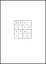 Sudoku 4x412
