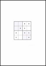 Sudoku 4x425