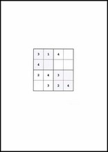 Sudoku 4x434