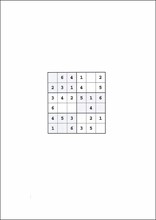 Sudoku 6x6106
