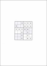 Sudoku 6x657