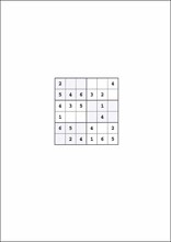 Sudoku 6x672