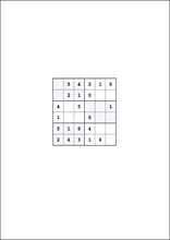 Sudoku 6x673
