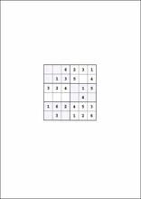 Sudoku 6x687