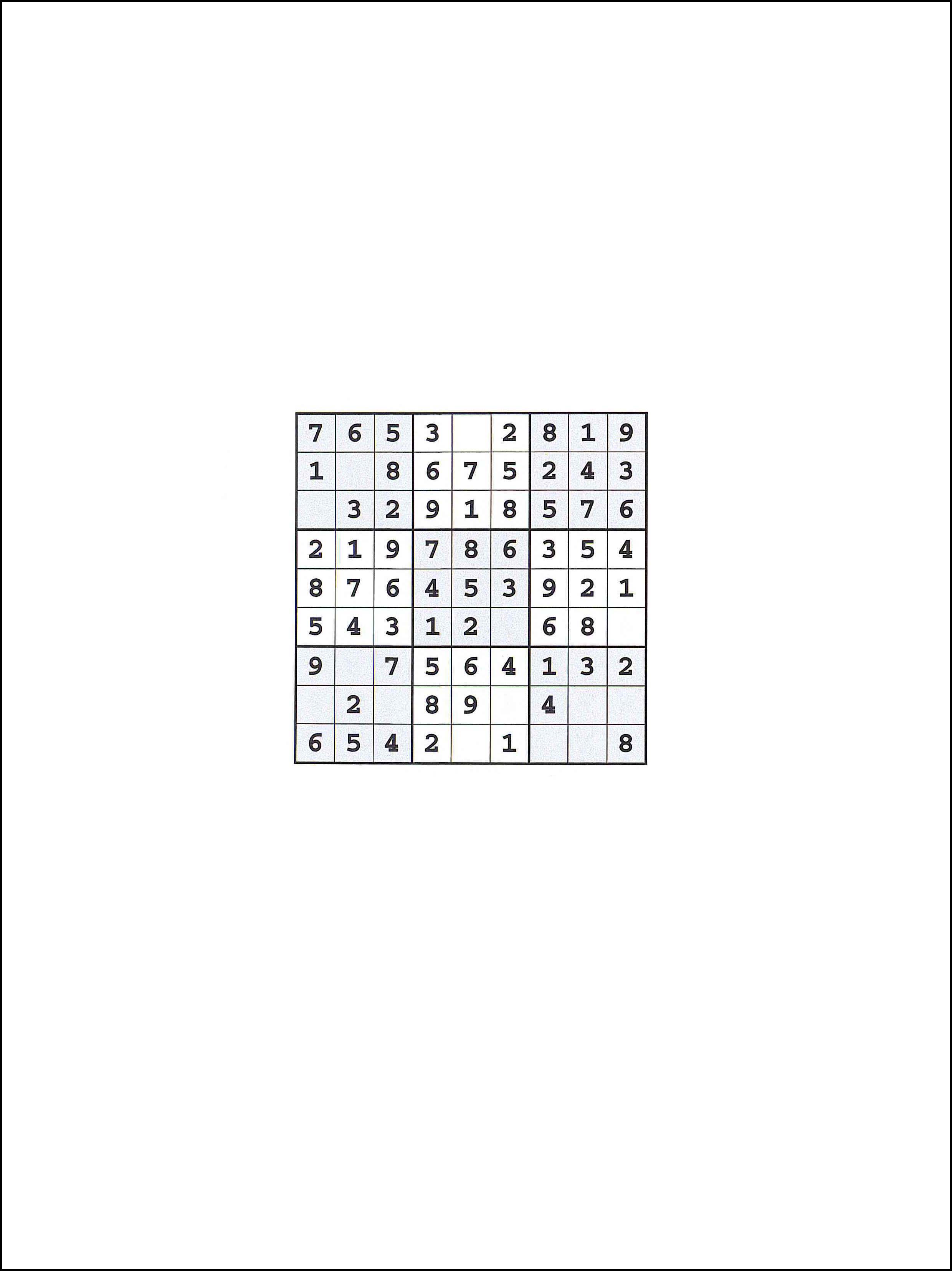 Sudoku 9x9 107