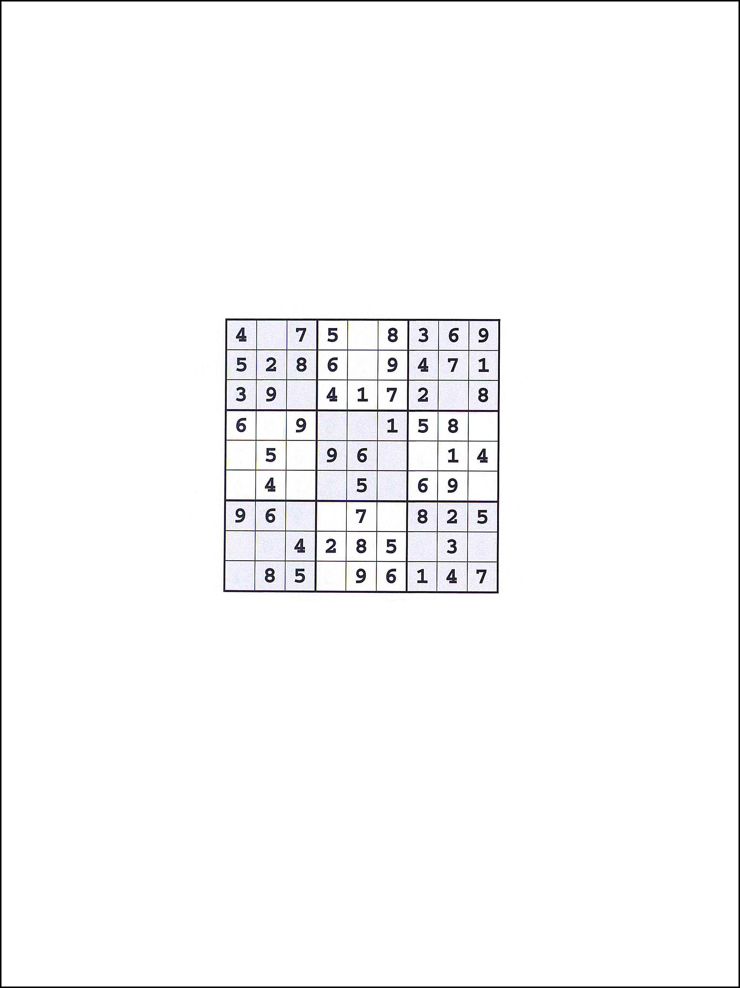 Sudoku 9x9 17