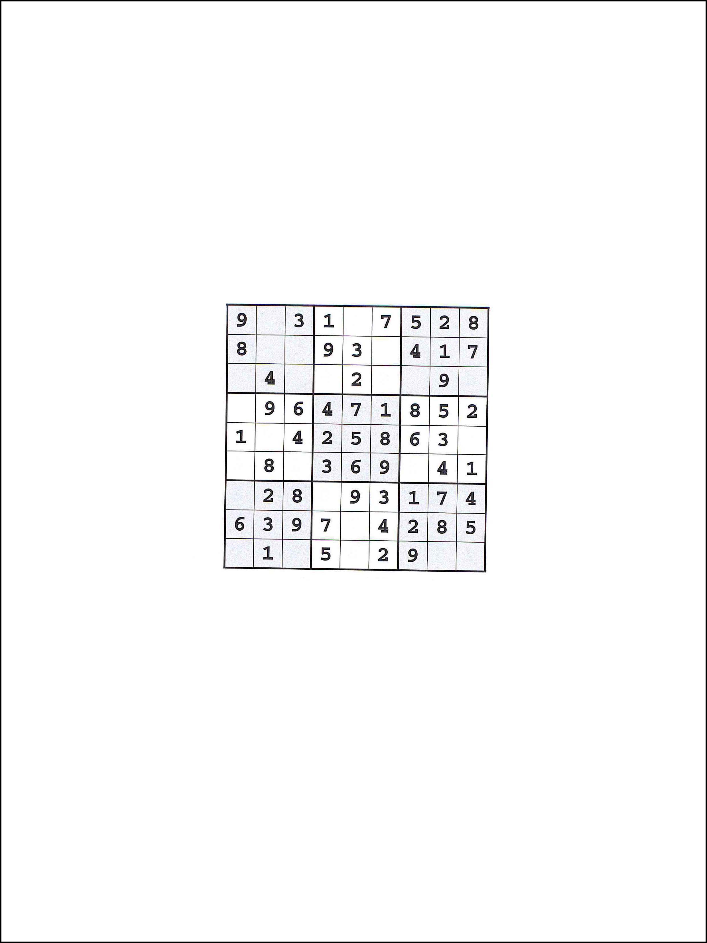 Sudoku 9x9 2
