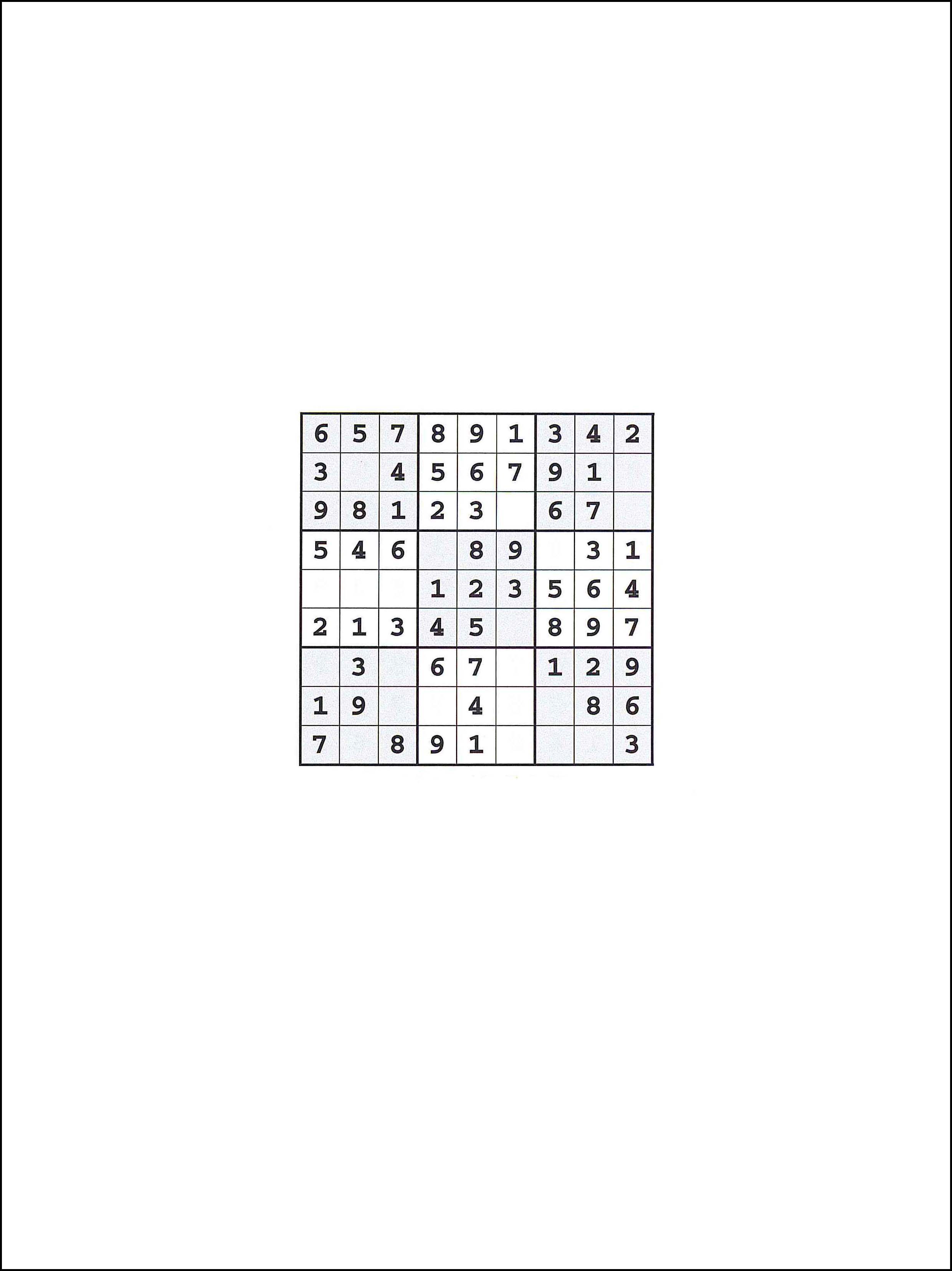 Sudoku 9x9 5