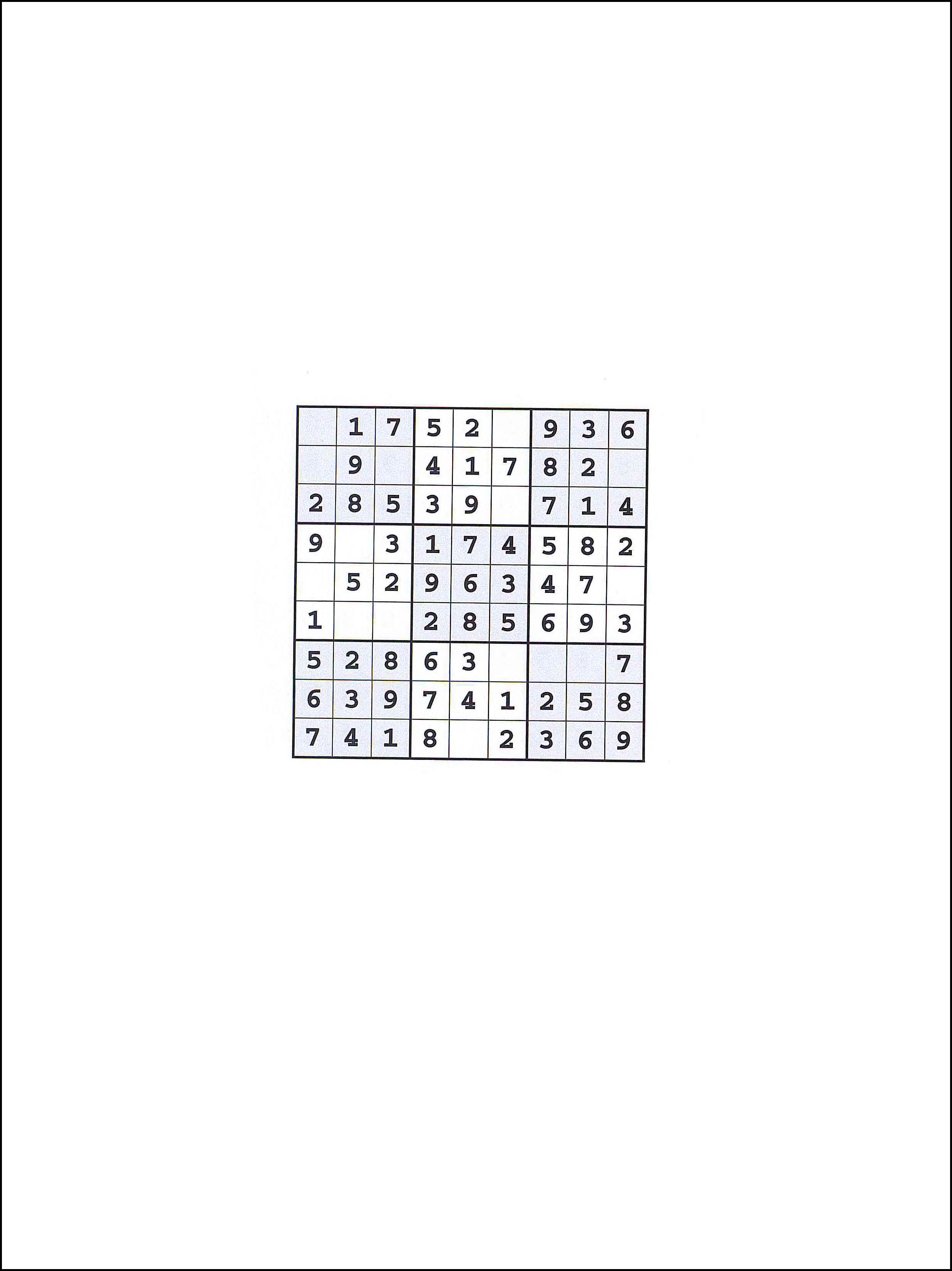 Sudoku 9x9 9